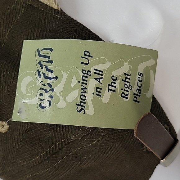 NWT Vintage Ruger 2000 Ballcap, Brown/Tan, Adjustable Strap with Metal Grip - Picture 6 of 9